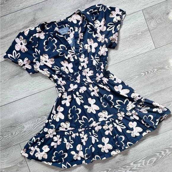 Anthropologie Somerset Floral Mini Dress - Picture 6 of 16